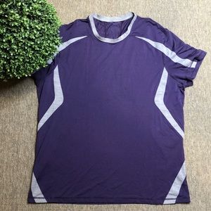 LULULEMON ATHLETIC JERSEY TEE T SHIRT Mens XXL Purple